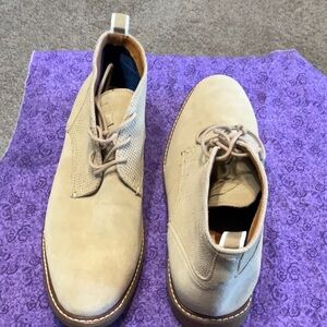 Steve Madden Tan Leather Upper Casual Shoes